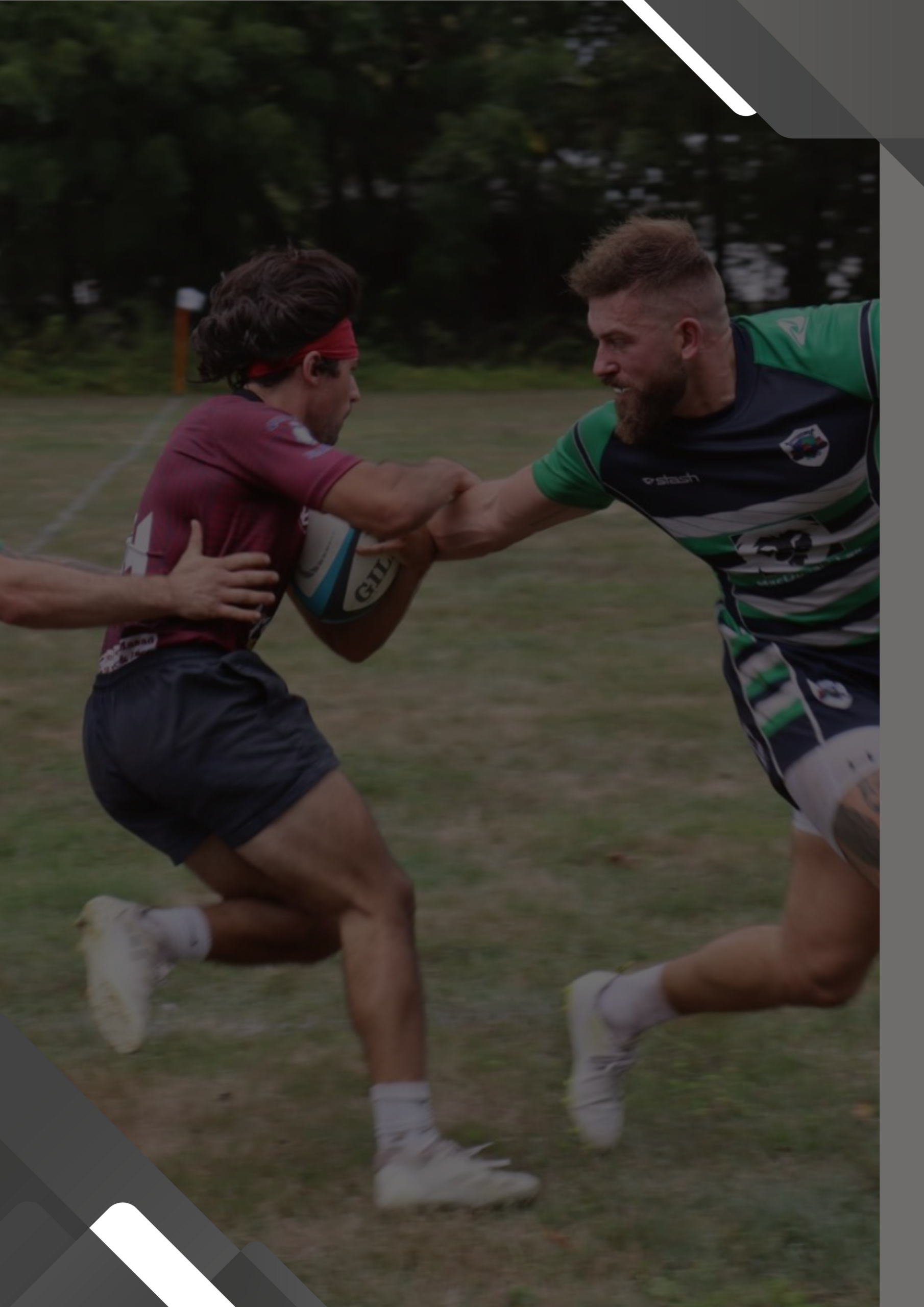 Action Shot of New London Rugger